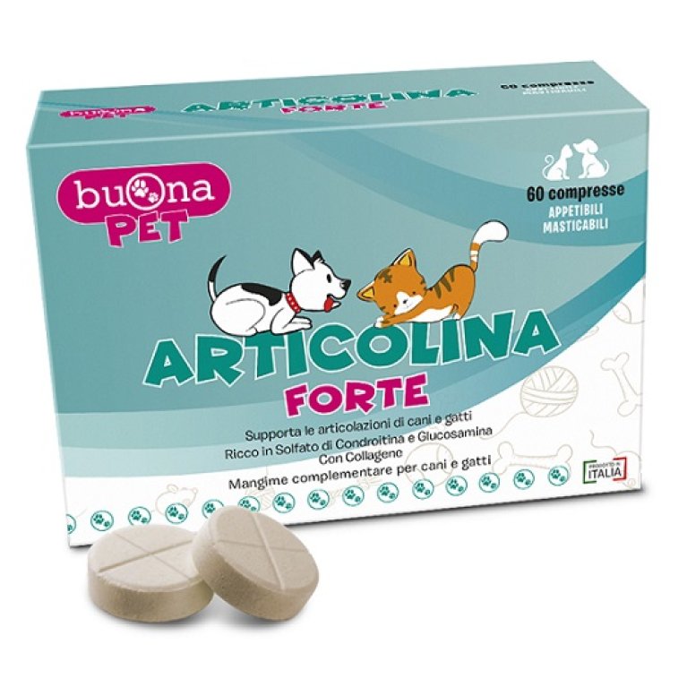 Articolina forte 60 compresse per cani e gatti Articolina forte 60 compresse per cani e gatti