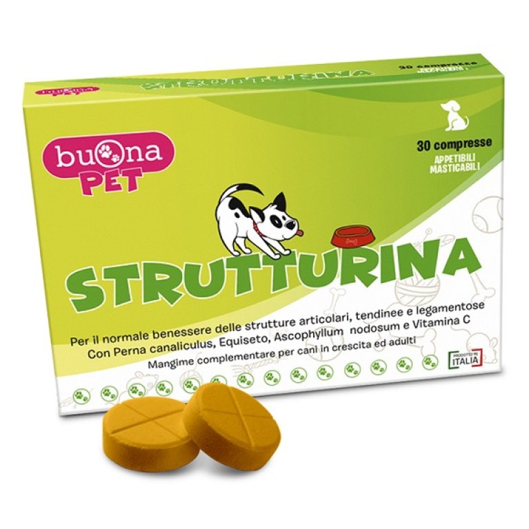 Strutturina per il benessere delle articolazioni 30 compresse per cani