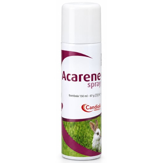 Acarene Spray Candioli 150ml | Acaricida Uccelli e Conigli