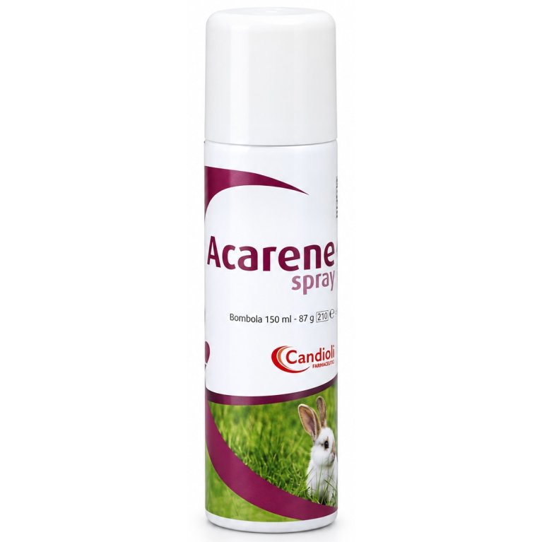 Acarene Spray Candioli 150ml | Acaricida Uccelli e Conigli