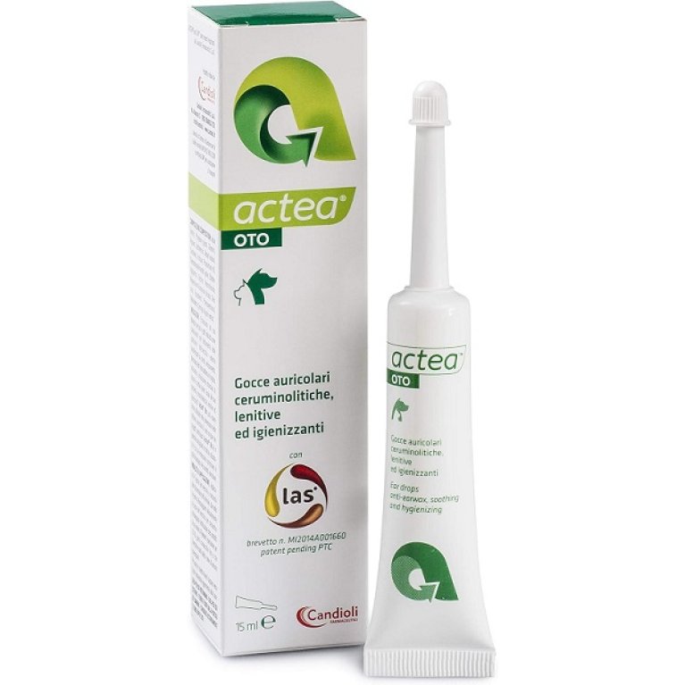 Actea Oto gocce auricolari ceruminolitiche per cani e gatti 15 ml Actea Oto gocce auricolari ceruminolitiche per cani e gatti 15 ml