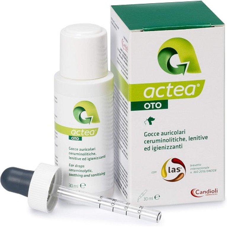 Actea Oto gocce auricolari ceruminolitiche per cani e gatti 30 ml Actea Oto gocce auricolari ceruminolitiche per cani e gatti 30 ml