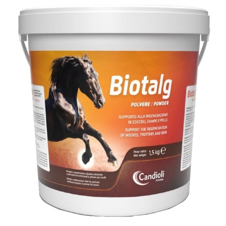 Biotalg 1,5 kg per la crescita uniforme dello zoccolo Biotalg 1,5 kg per la crescita uniforme dello zoccolo