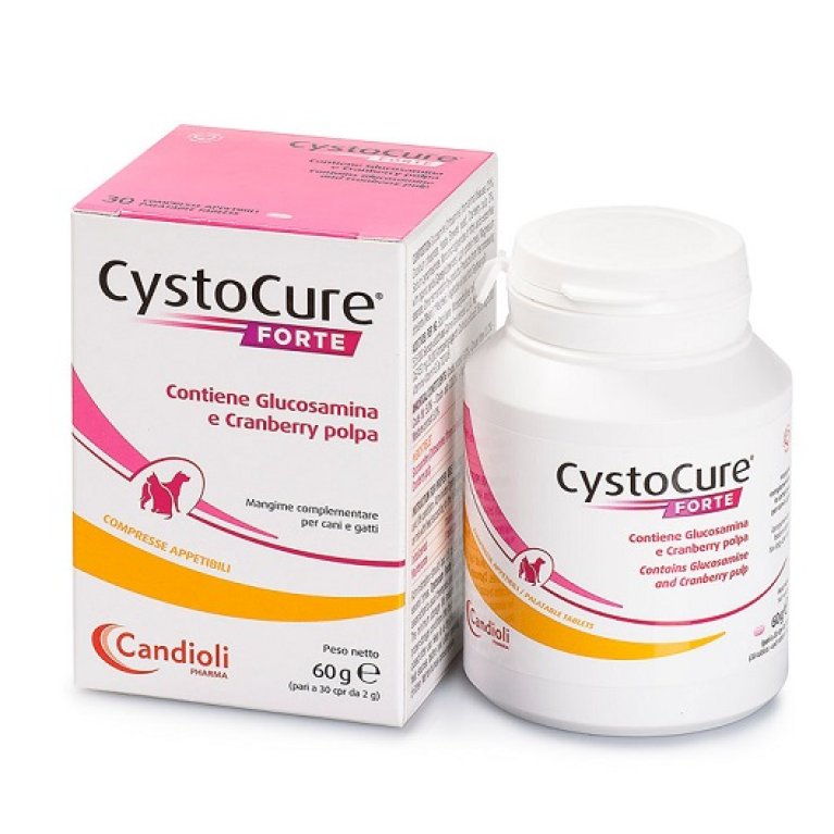 Cystocure forte per il benessere delle vie urinarie di cani e gatti 30 compresse Cystocure forte per il benessere delle vie urinarie di cani e gatti 30 compresse