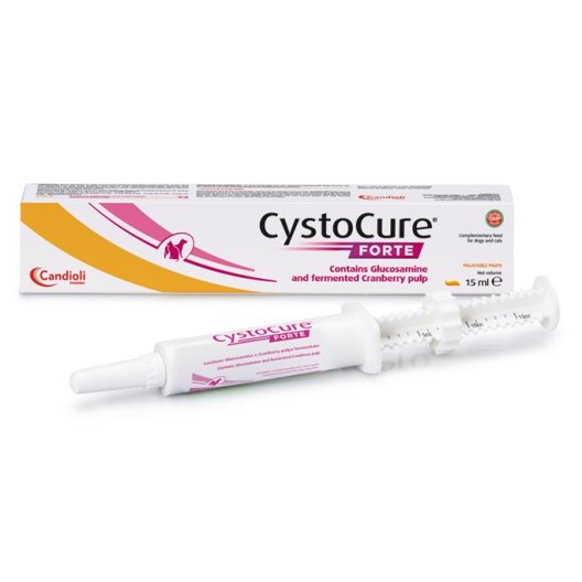 Cystocure Forte pasta per il benessere delle vie urinarie di cani e gatti 15 ml