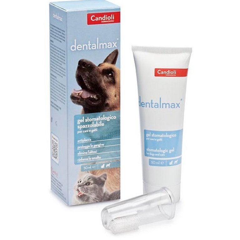 Dentalmax gel stomatologico spazzolabile per cani e gatti 50 ml Dentalmax gel stomatologico spazzolabile per cani e gatti 50 ml