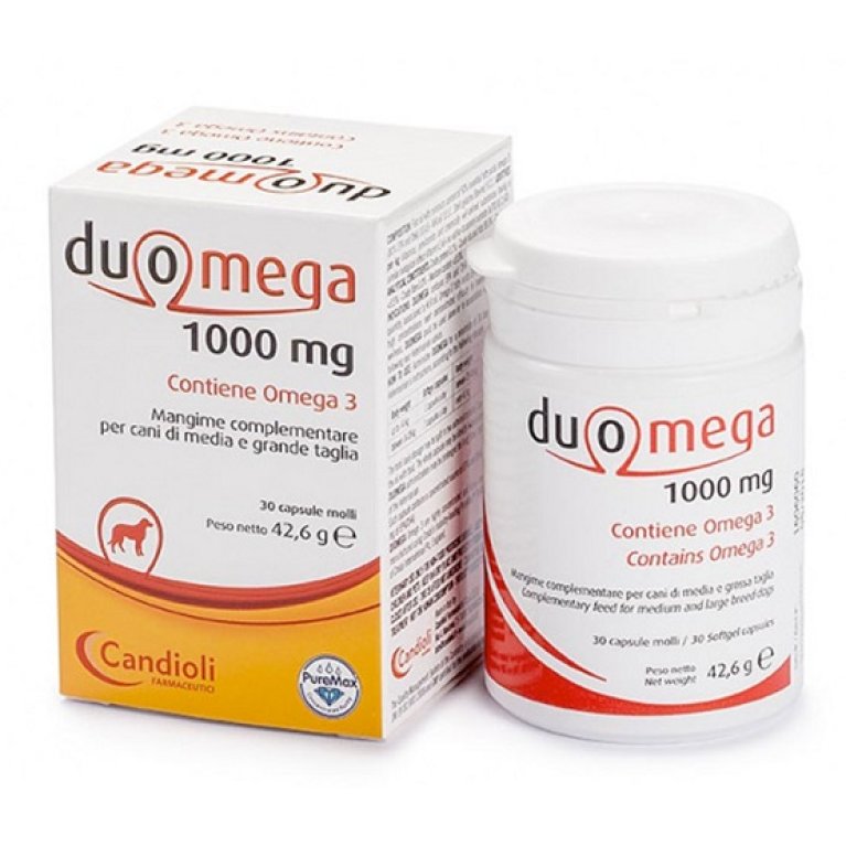 Duomega 1000 per cani grandi 30 capsule molli