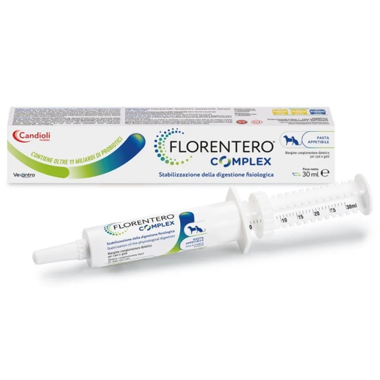 Florentero Complex Pasta - 30 grammi - Probiotici Cani e Gatti