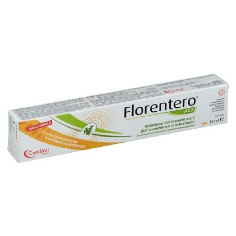 Florentero Act pasta per cani e gatti siringa da 15 ml