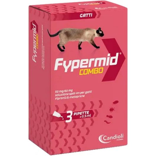 Fypermid Combo Gatto - antiparassitario ad ampio spettro - 3 pipette Fypermid Combo Gatto - antiparassitario ad ampio spettro - 3 pipette