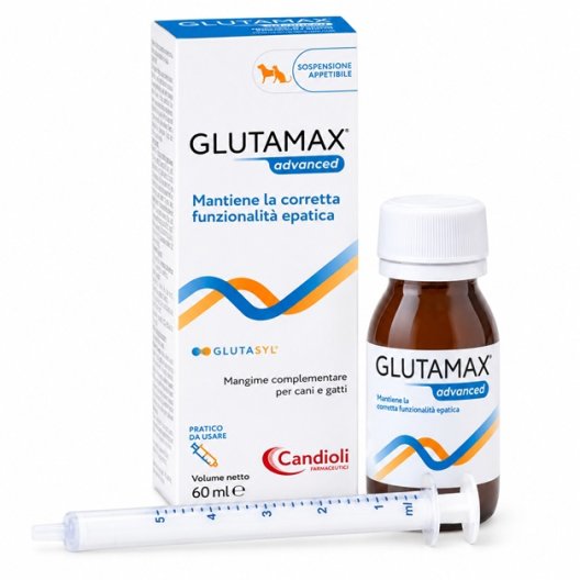 Glutamax Advanced Sospensione Candioli 60ml | Sostegno Epatoprotettore