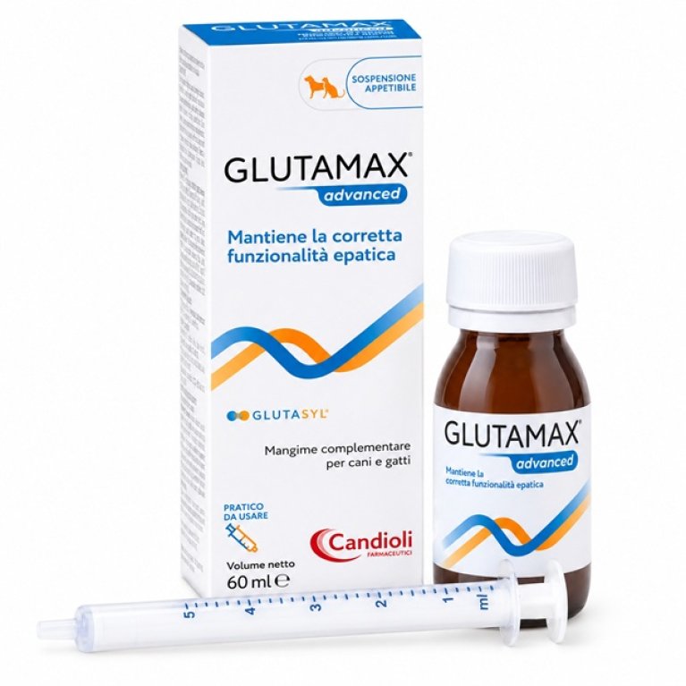 Glutamax Advanced Sospensione Candioli 60ml | Sostegno Epatoprotettore