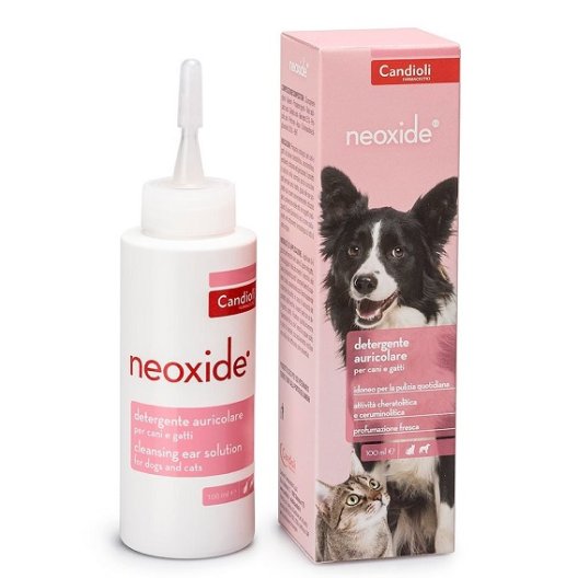 Neoxide detergente auricolare per cani e gatti 100 ml Neoxide detergente auricolare per cani e gatti 100 ml