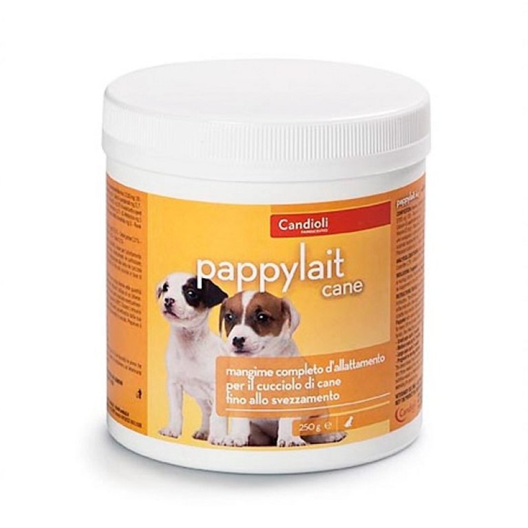 Pappylait cane - latte in polvere per cagnolini - alimento completo per cuccioli 250 grammi Pappylait cane - latte in polvere per cagnolini - alimento completo per cuccioli 250 grammi