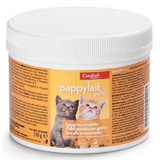 Pappylait gatto - latte in polvere per gattini - alimento completo per cuccioli 150 grammi