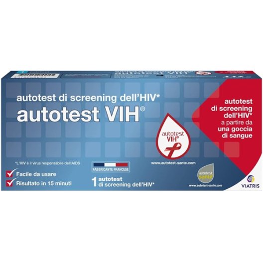 Autotest per HIV con goccia di sangue - 1 test