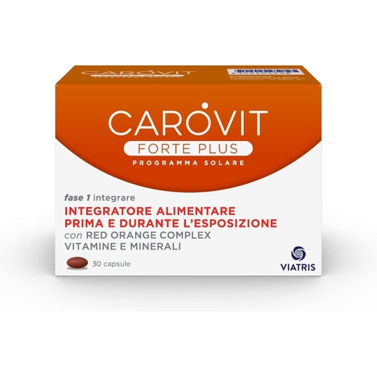 Carovit Forte Plus - integratore per stimolare l'abbronzatura - 30 capsule
