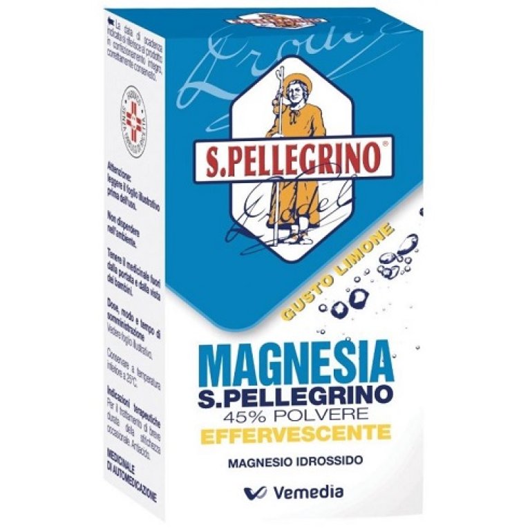 Magnesia San Pellegrino effervescente al Limone - 100 grammi polvere