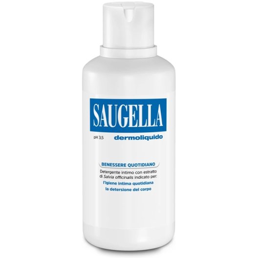 Saugella Dermoliquido - 500 ml - Detergente intimo pH acido 3,5