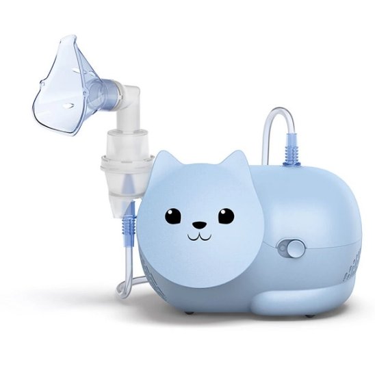 Aerosol per bambini a forma di gattino Omron Nami Cat - aerosol a pistone