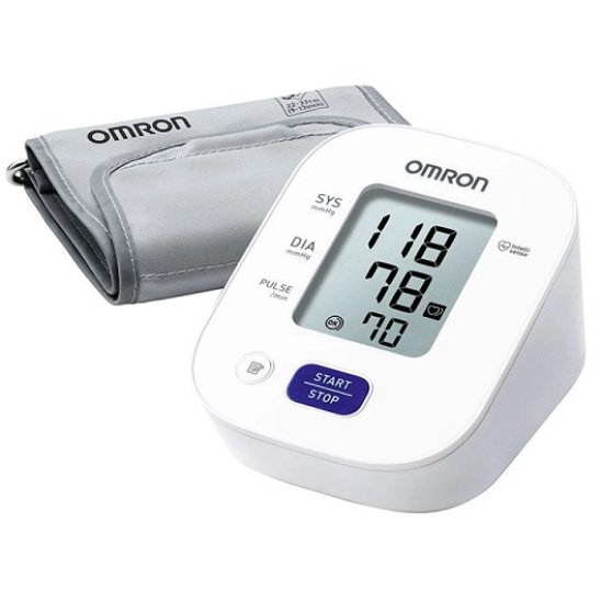 Misuratore di pressione con bracciale morbido Omron M2