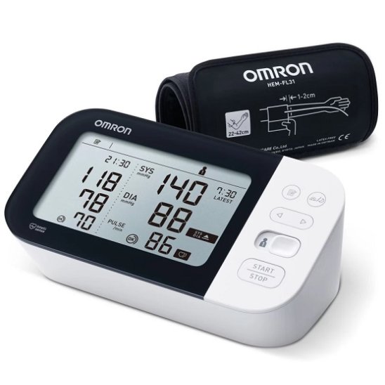 Misuratore di pressione con bracciale rigido Omron M7 Intelli IT