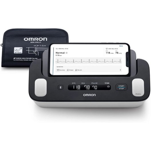 Misuratore di pressione con Elettrocardiogramma Omron Complete