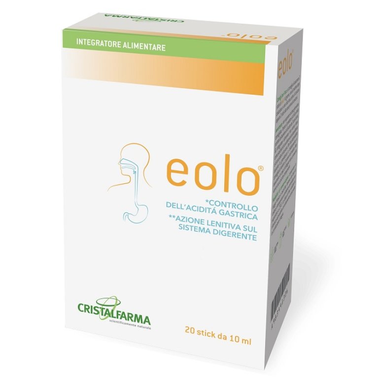 Eolo - contro l'acidità gastrica - 20 stick da 10 ml Eolo - contro l'acidità gastrica - 20 stick da 10 ml