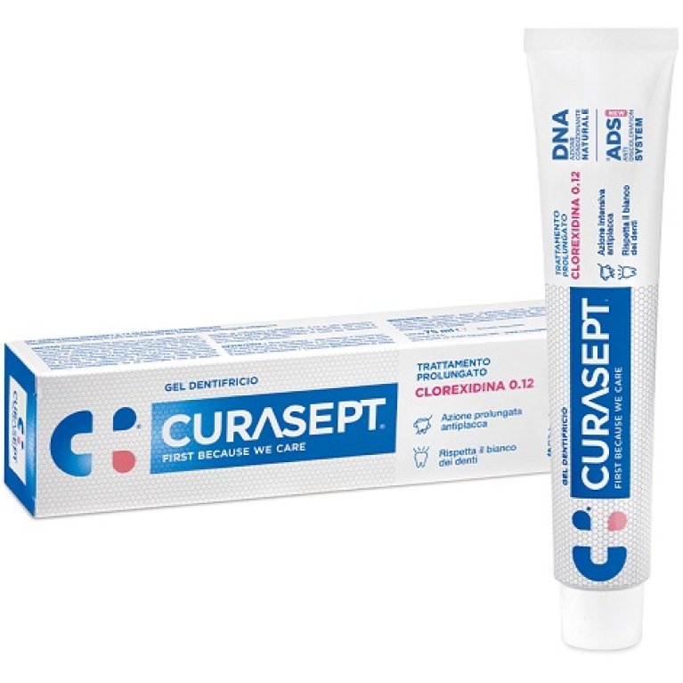 Curasept ADS-DNA dentifricio gel trattamento prolungato - clorexidina 0.12 - 75 ml Curasept ADS-DNA dentifricio gel trattamento prolungato - clorexidina 0.12 - 75 ml