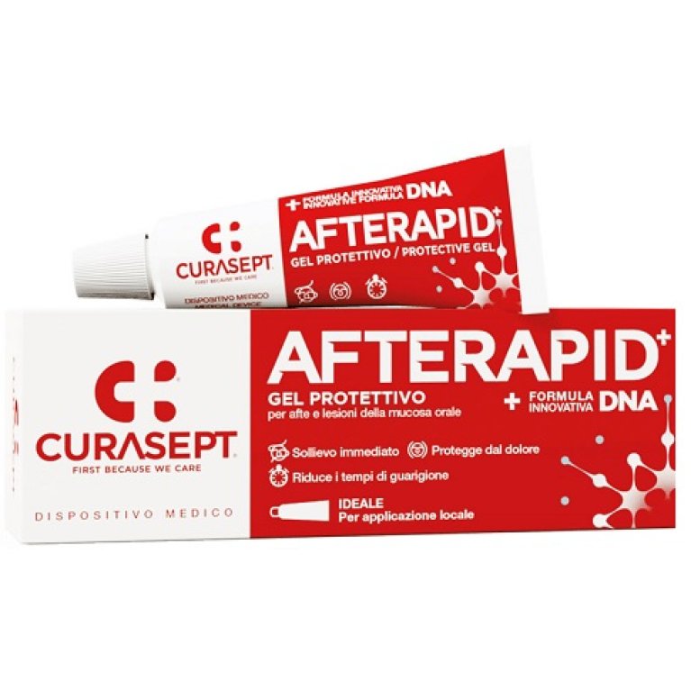 Curasept Afte Rapid Gel protettivo per afte e stomatiti - 10 ml Curasept Afte Rapid Gel protettivo per afte e stomatiti - 10 ml