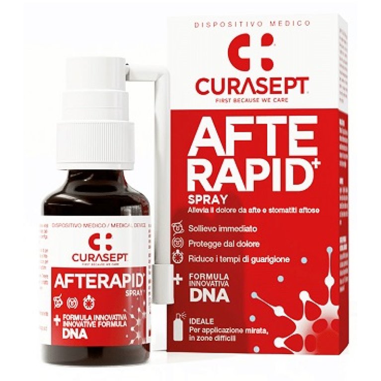 Curasept Afte Rapid Spray per afte e stomatiti - 15 ml