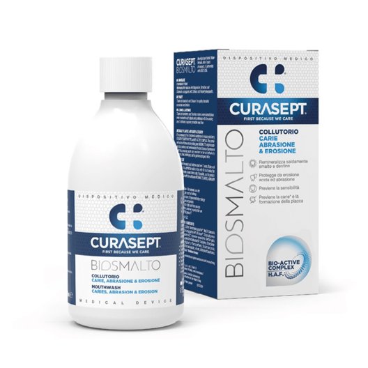Curasept Biosmalto Collutorio protezione carie, abrasione ed erosione - 300 ml