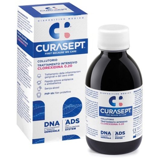 Curasept Collutorio ADS DNA Trattamento intensivo 0.20 clorexidina - 200 ml