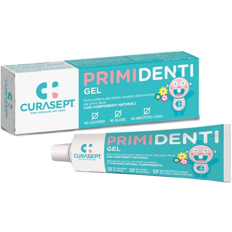 Curasept Gel Primi Denti - contro il dolore dei primi dentini - 20 ml Curasept Gel Primi Denti - contro il dolore dei primi dentini - 20 ml