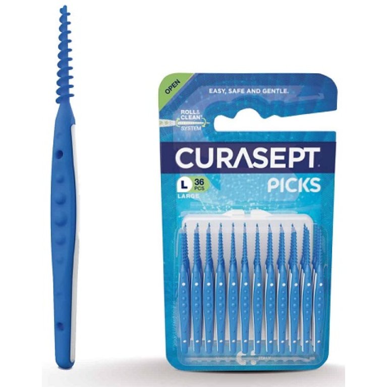 Curasept Picsk - Scovolino in gomma misura Large - 36 scovolini Curasept Picsk - Scovolino in gomma misura Large - 36 scovolini