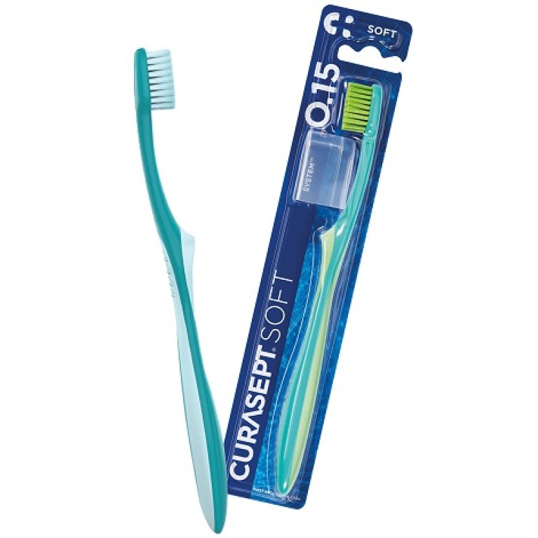 Curasept spazzolino Soft - 0.15 testa corta - 1 spazzolino