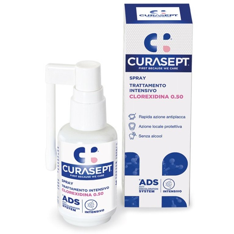 Curasept Spray trattamento intensivo con clorexidina 0.50 - 30 ml Curasept Spray trattamento intensivo con clorexidina 0.50 - 30 ml