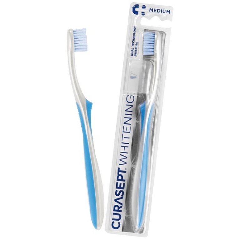 Curasept Whitening Spazzolino sbiancante - medio