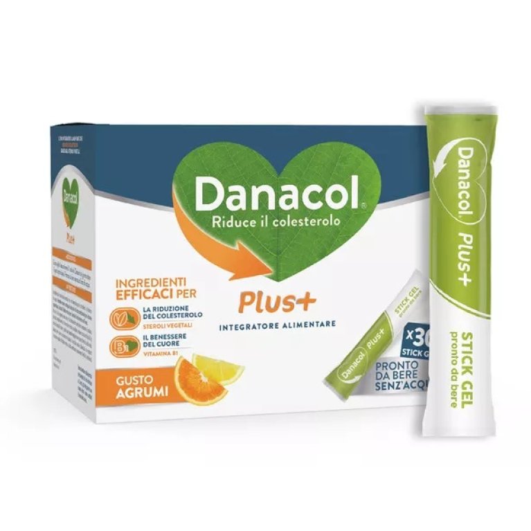 Danacol Plus+ 30 Stick - controllo colesterolo