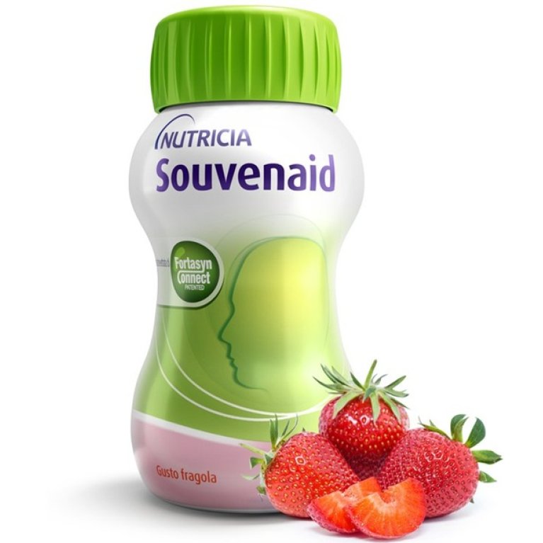 Souvenaid Fragola - 4 bottiglie da 125 ml