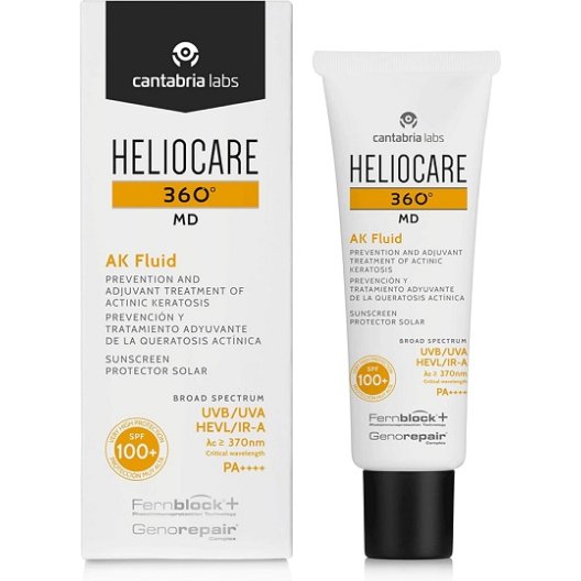 Heliocare 360° MD AK fluid - crema solare SPF100+ viso - 50 ml