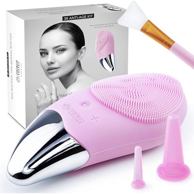Diokon Velvet Spazzola Sonica per la Beauty Routine del viso - kit completo