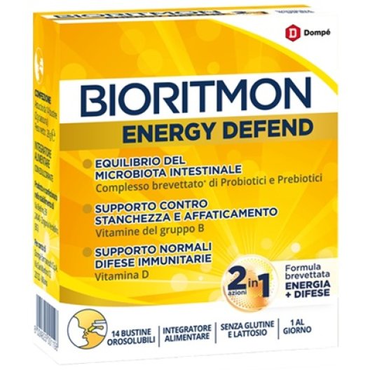 Bioritmon Energy Defend - 30 bustine orodispersibili