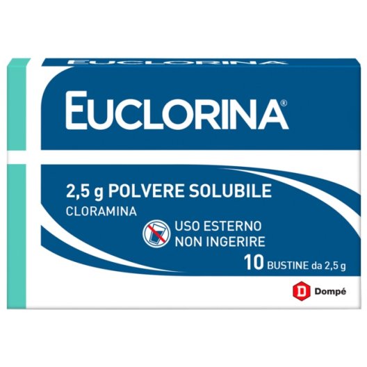 Euclorina 10 Bustine Polvere 2,5g Euclorina 10 Bustine Polvere 2,5g