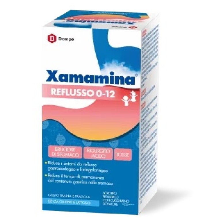 Xamamina Reflusso 0-12 anni - Sciroppo per neonati e bambini - 200 ml