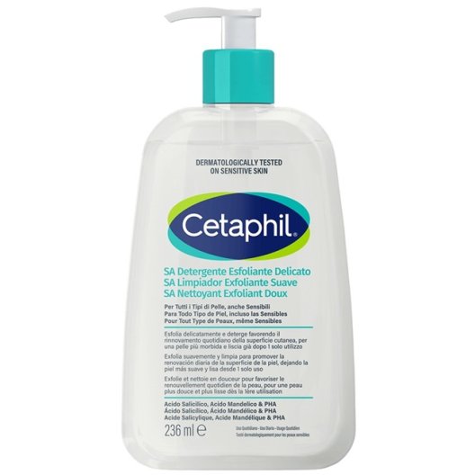 Cetaphil SA Detergente Esfoliante Delicato 236ml Cetaphil SA Detergente Esfoliante Delicato 236ml