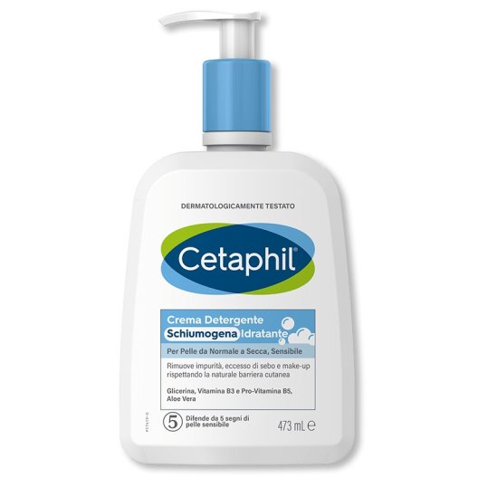 Cetaphil Crema Detergente Schiumogena Idratante - 473 ml