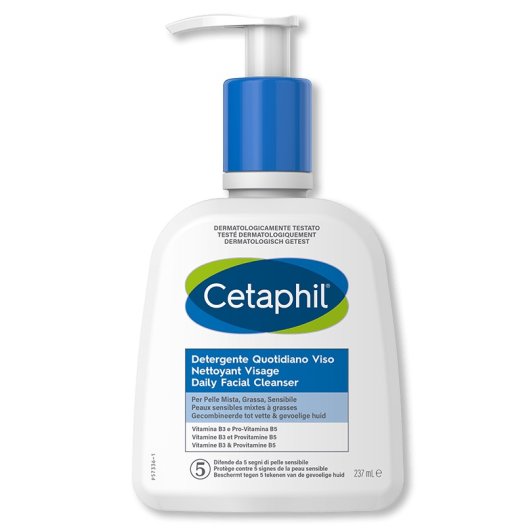 Cetaphil Detergente Viso Quotidiano 237ml - Per pelli delicate