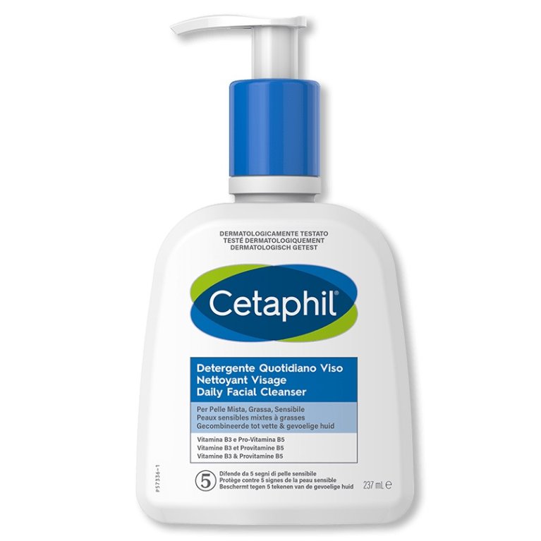 Cetaphil Detergente Viso Quotidiano 237ml - Per pelli delicate