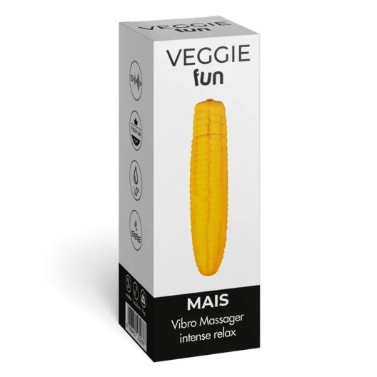 Veggie fun massaggiatore vibrante a forma di pannocchia 11 cm